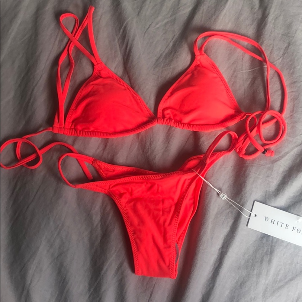 White fox swim Bikini